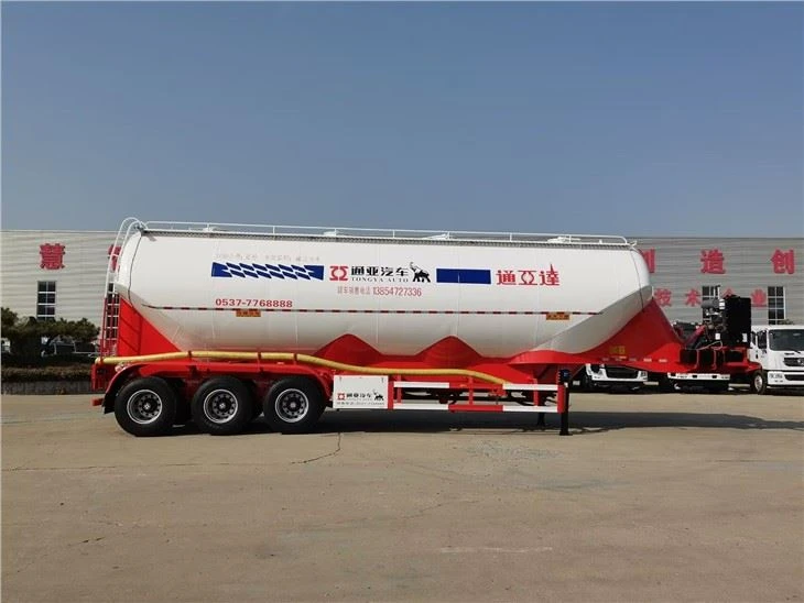 48m3 Vertical Cement Powder Tanker Semi Trailer