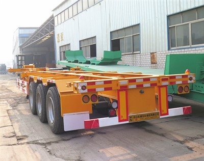 Skeleton Cantiner Truck Príves