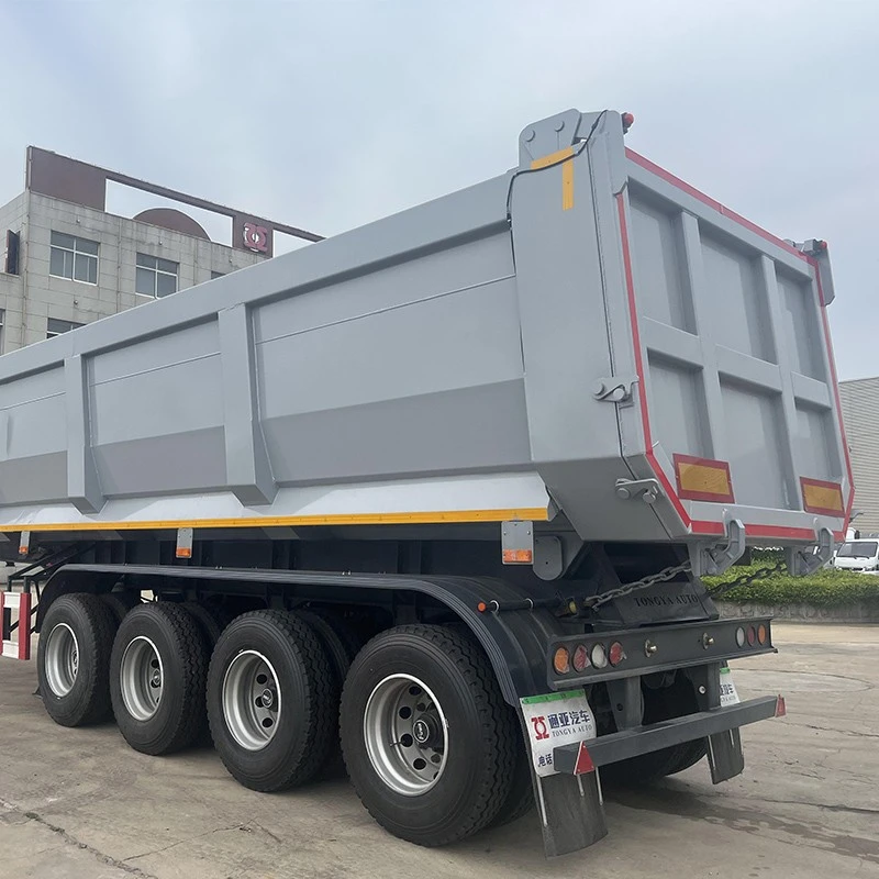 60T Rear Dump Semi Trailer With OTTC Certification high quality