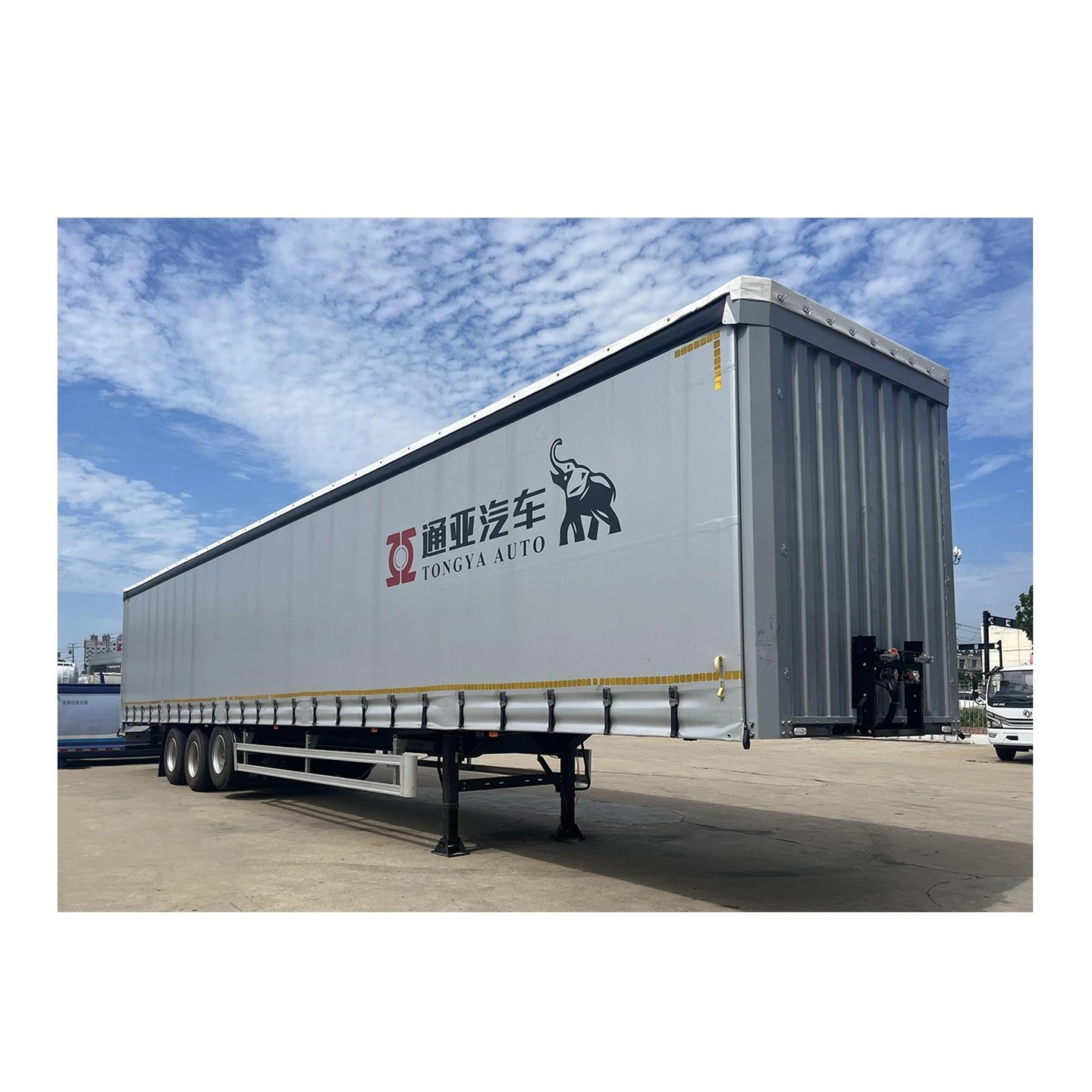 High Quality Curtain Semi Trailer